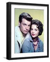 Robert Wagner, Natalie Wood in the 1950s-null-Framed Photo