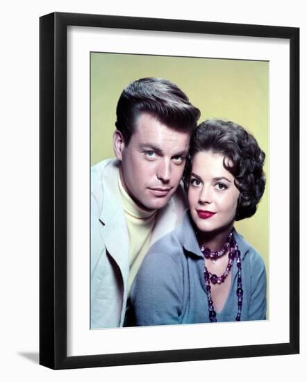 Robert Wagner, Natalie Wood in the 1950s-null-Framed Photo