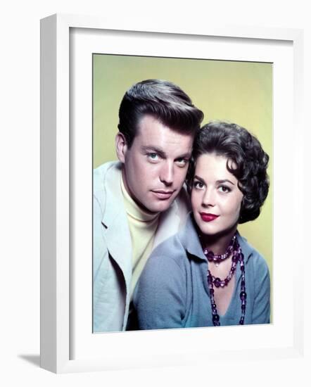 Robert Wagner, Natalie Wood in the 1950s-null-Framed Photo