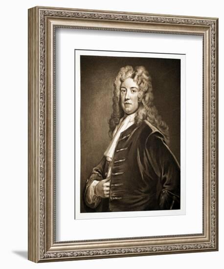 Robert Walpole, Earl of Orford, Pub. 1902 (Collotype)-Godfrey Kneller-Framed Giclee Print