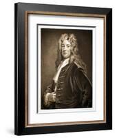 Robert Walpole, Earl of Orford, Pub. 1902 (Collotype)-Godfrey Kneller-Framed Giclee Print