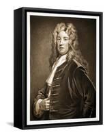 Robert Walpole, Earl of Orford, Pub. 1902 (Collotype)-Godfrey Kneller-Framed Stretched Canvas