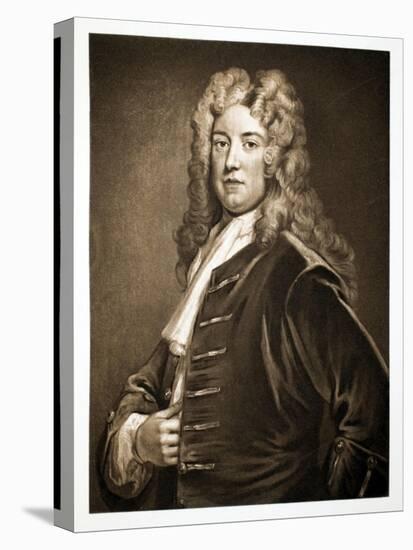 Robert Walpole, Earl of Orford, Pub. 1902 (Collotype)-Godfrey Kneller-Stretched Canvas