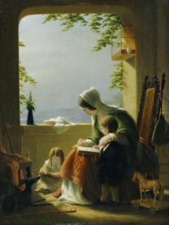 Mothers Lessons, Amalfi, 1857