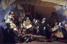 The Embarcation of the Pilgrims-Robert Walter Weir-Framed Giclee Print