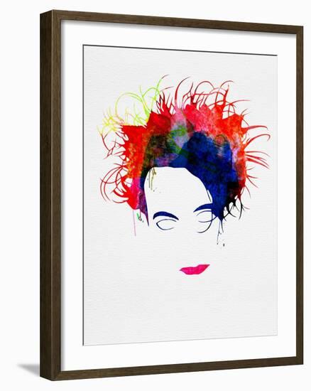 Robert Watercolor-Lora Feldman-Framed Art Print