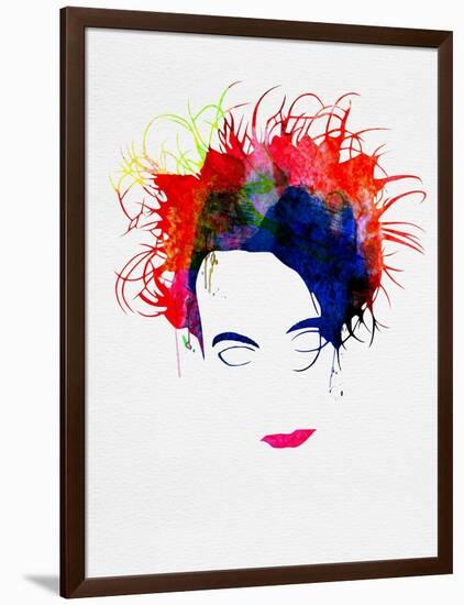 Robert Watercolor-Lora Feldman-Framed Art Print