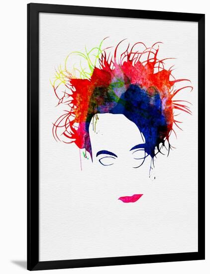 Robert Watercolor-Lora Feldman-Framed Art Print