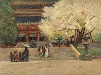 'Temple at Nikko, Japan', c1908-Robert Weir Allan-Mounted Giclee Print