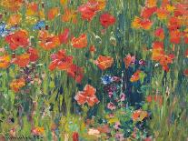 Poppies, 1888-Robert William Vonnoh-Stretched Canvas