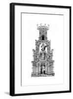 Robert Wyville, the Bishop of Salisbury and His Champion-null-Framed Giclee Print