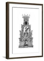 Robert Wyville, the Bishop of Salisbury and His Champion-null-Framed Giclee Print