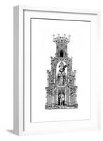 Robert Wyville, the Bishop of Salisbury and His Champion-null-Framed Giclee Print