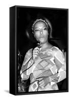 Roberta Flack, Ronnie Scotts , Soho, London, 1972-Brian O'Connor-Framed Stretched Canvas
