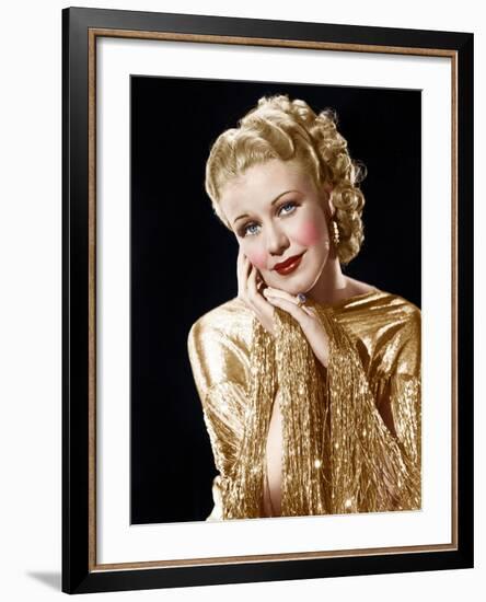 ROBERTA, Ginger Rogers, 1935-null-Framed Photo