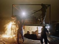 1991 Gulf War Oil Fires-Roberto Borea-Photographic Print