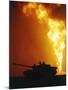 Kuwait Burning Oil Well