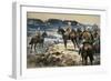 Roberts Attending the Boers Surrender to Paardersberg, 1900-Frank Feller-Framed Giclee Print