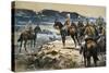 Roberts Attending the Boers Surrender to Paardersberg, 1900-Frank Feller-Stretched Canvas