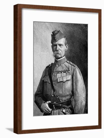 Roberts Field Uniform-null-Framed Art Print