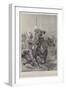 Roberts in the Mutiny, His Narrow Escape at Agra-Richard Caton Woodville II-Framed Giclee Print
