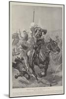 Roberts in the Mutiny, His Narrow Escape at Agra-Richard Caton Woodville II-Mounted Giclee Print