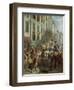 Robespierre (1758-94) and Saint-Just (1767-94) Leaving for the Guillotine, 28th July 1794, 1884-Alfred Mouillard-Framed Giclee Print