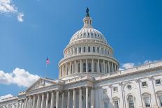 Us Capitol-robhillphoto com-Framed Stretched Canvas