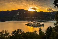 San Giulio Island Sunset Hdr Version-Robik70-Photographic Print