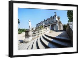 Robilion Pavilion, Royal Summer Palace of Queluz, Lisbon, Portugal, Europe-G and M Therin-Weise-Framed Photographic Print