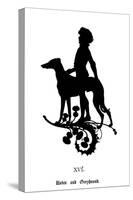 Robin and Greyhound-Paul Konewka-Stretched Canvas