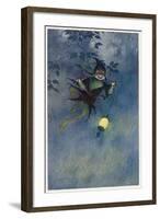 Robin Goodfellow a Sprite-Charles Folkard-Framed Art Print