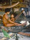 Kamayura Indians Dancing the Fish Dance, Xingu, Brazil, South America-Robin Hanbury-tenison-Photographic Print