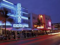 Evening on Ocean Drive, South Beach, Miami, Florida, USA-Robin Hill-Photographic Print