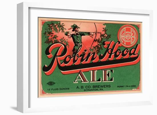 Robin Hood Ale-null-Framed Art Print