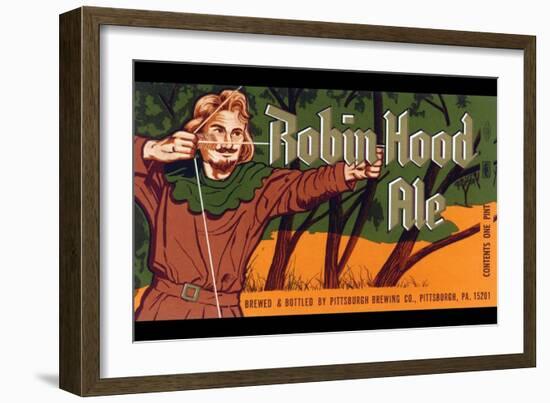 Robin Hood Ale-null-Framed Art Print