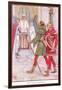 Robin Hood and Alan-A-Dale, C.1920-Walter Crane-Framed Giclee Print