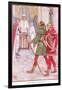 Robin Hood and Alan-A-Dale, C.1920-Walter Crane-Framed Giclee Print