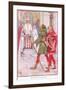 Robin Hood and Alan-A-Dale, C.1920-Walter Crane-Framed Giclee Print