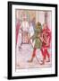 Robin Hood and Alan-A-Dale, C.1920-Walter Crane-Framed Giclee Print