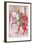 Robin Hood and Alan-A-Dale, C.1920-Walter Crane-Framed Giclee Print