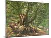 Robin Hood and His Merry Men in Sherwood Forest, 1859-Edmund Warren George-Mounted Giclee Print