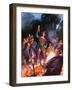 Robin Hood and His Merry Men-John Millar Watt-Framed Giclee Print