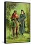 Robin Hood and Maid Marian-null-Framed Stretched Canvas