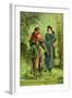 Robin Hood and Maid Marian-null-Framed Art Print