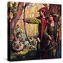 Robin Hood and Maid Marian-McConnell-Stretched Canvas