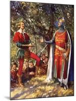 Robin Hood and Richard the Lionheart-John Millar Watt-Mounted Giclee Print