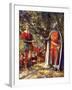 Robin Hood and Richard the Lionheart-John Millar Watt-Framed Premium Giclee Print