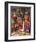 Robin Hood and Richard the Lionheart-John Millar Watt-Framed Giclee Print