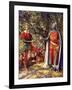 Robin Hood and Richard the Lionheart-John Millar Watt-Framed Giclee Print